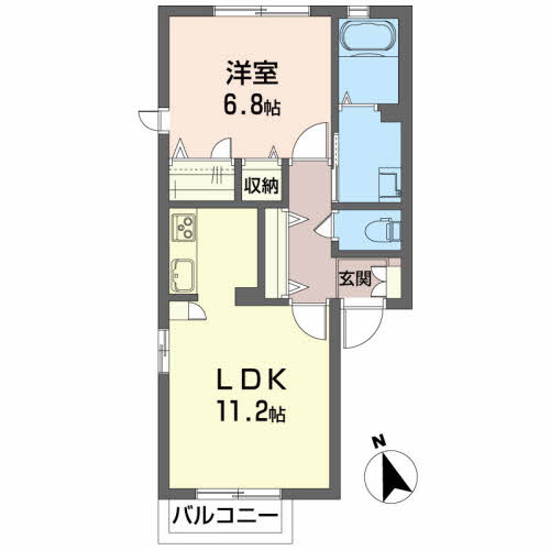 シャーメゾン・アヴァンセ B101号-2