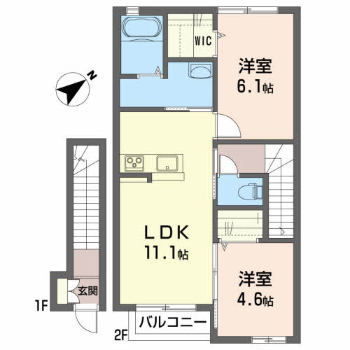 シャーメゾン港北Ⅱ 203号-16