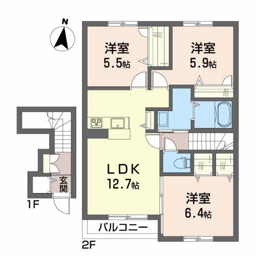 シャーメゾンレーヴＡA202-2