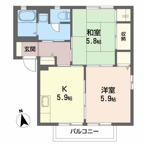 カ-サ太平寺 102号-16