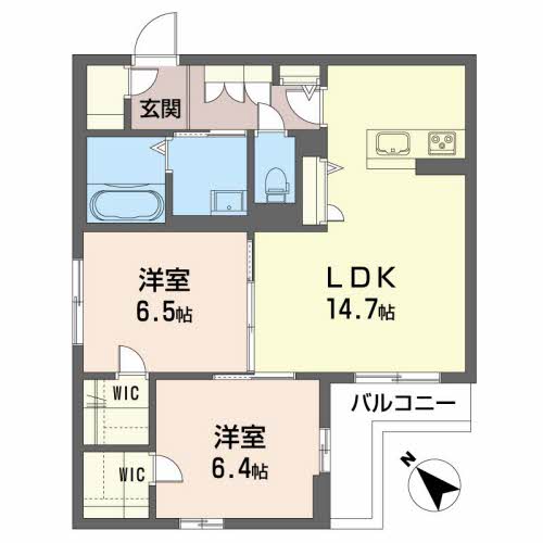 フェリシード五橋 201号-16