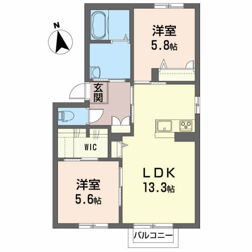 シャーメゾン　プランドール神町101-2