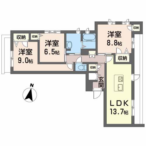 クレスティーク山王 308号-16