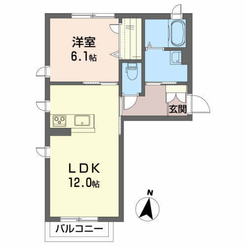 シャーメゾン　ＳＫ　ＳＯＵＴＨ 201号-5