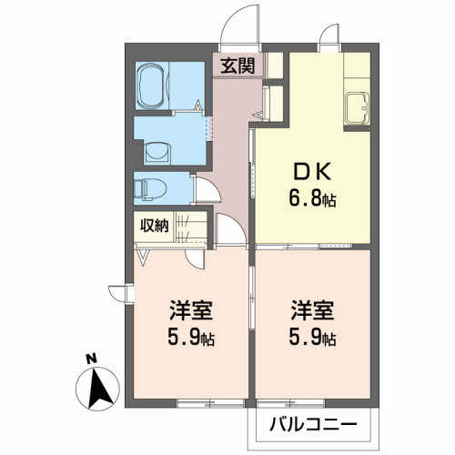 モントレー若宮　Ａ 202号-16