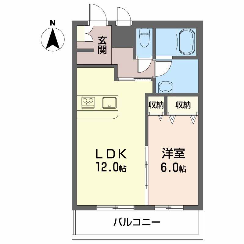 マンションドム北福島 102号-3
