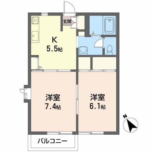 ルミエールコートⅡＡ 205号-16