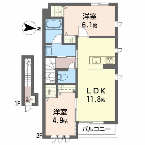 シャーメゾン　エミ 205号-16
