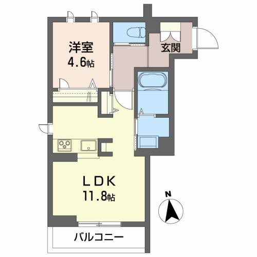 グランメゾン　アムール錦町 401号-3