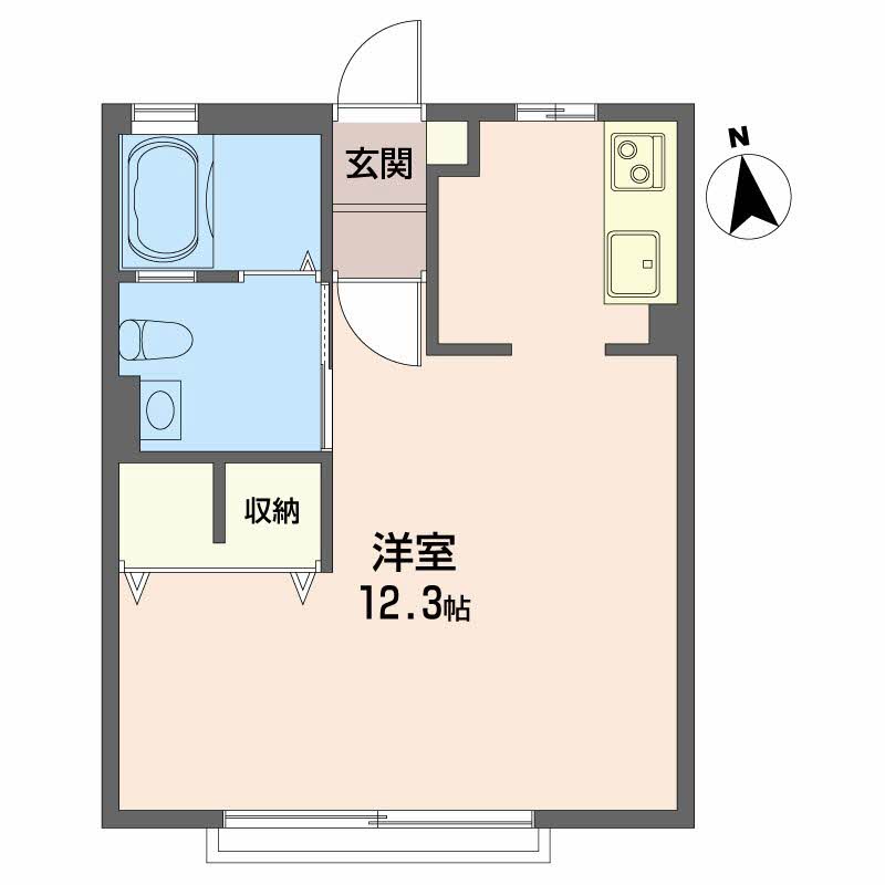 コーポけやき110-2