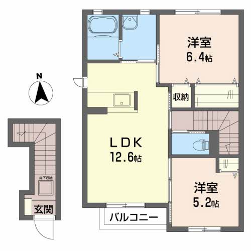 シャーメゾン　仙南201-2