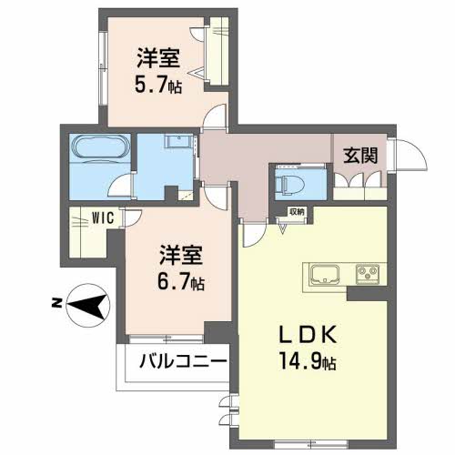 ベレオ支倉302-2