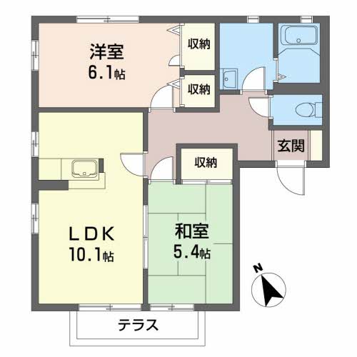 ラ・フィールド　Ａ101-2