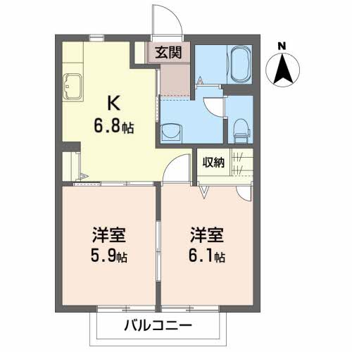 サンテラス山根B 201号-16