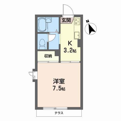 アップルコート１ 101号-16