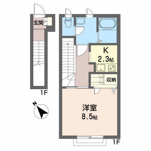 シャーメゾン千田ＤD206-2