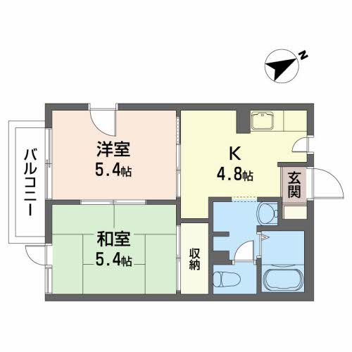 シーサイドハイツ藤の川 105号-6