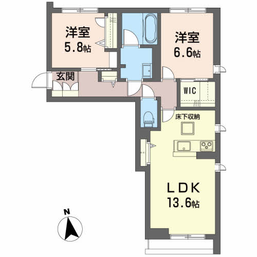 当社管理 仮 ベレオ霞目２丁目 105号室 宮城県仙台市若林区 積水ハウスの賃貸住宅シャーメゾン