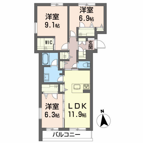 ＡＩＲ・ＦＯＲＥＳＴ吉原 201号-16