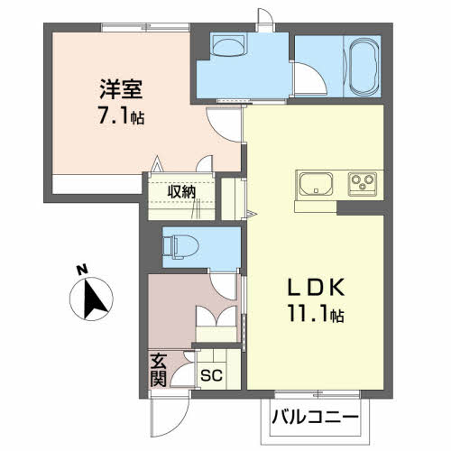 シャーメゾン　リュタン 102号-16