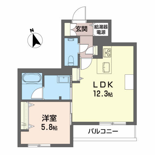 ラ・ベルテール 203号-15