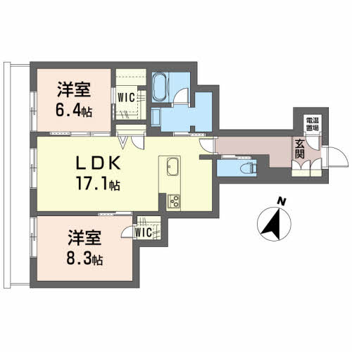 シティプラザ長者 107号-16