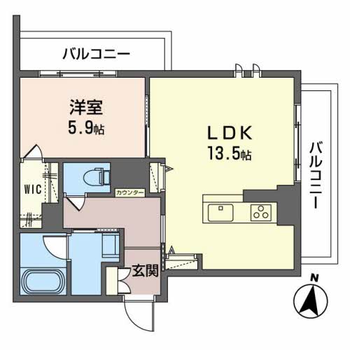 コンフォール木町 401号-16
