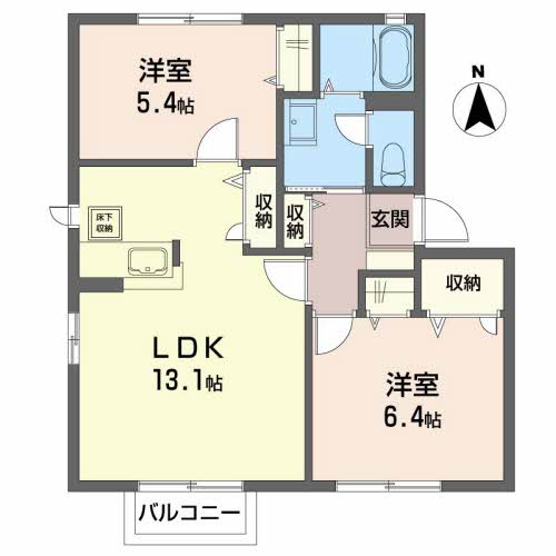 コーラルタウンＤ 102号-16