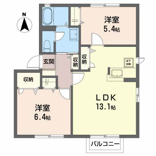 コーラルタウンＤ 101号-16