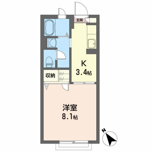 北上ステーション・アベニュー　Ｄ 105号-16