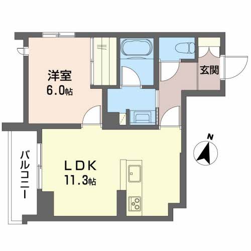 エクラージュ二日町203-2