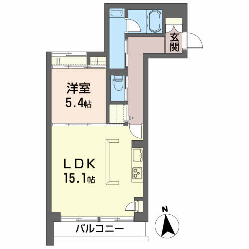セレナヴィラ中通 305号-3