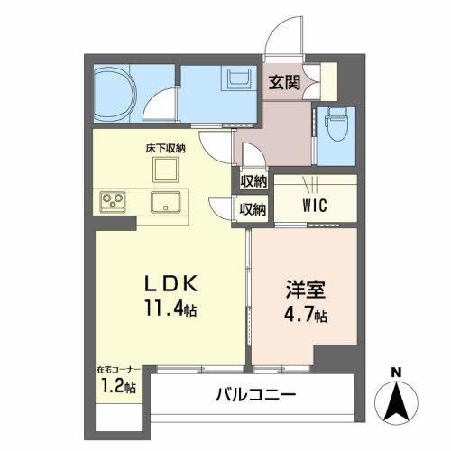 ベレオ久遠の杜 102号-16