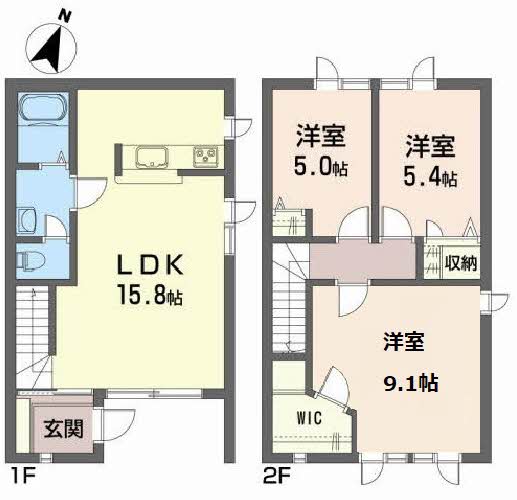 ディアス・パルモ虹ヶ丘Ａ 102号-16