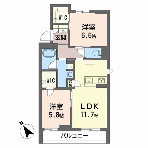 ＬＵＬＵＢＩＳⅢ美田園 303号-16