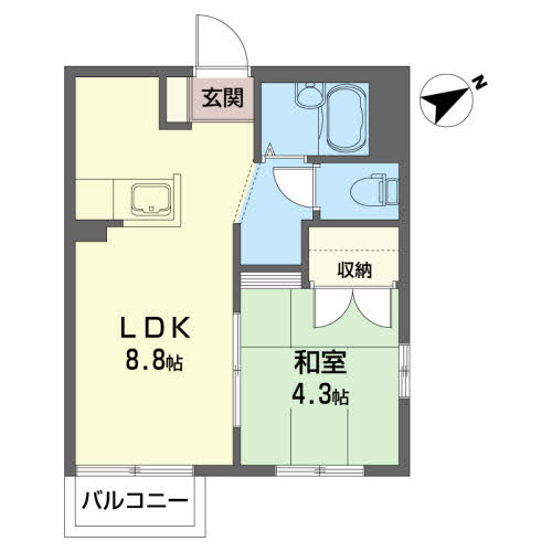 ハイツ田村町　Ａ 102号-16