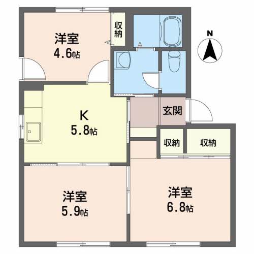 ヴィオラＳＩＮ　Ａ 102号-16