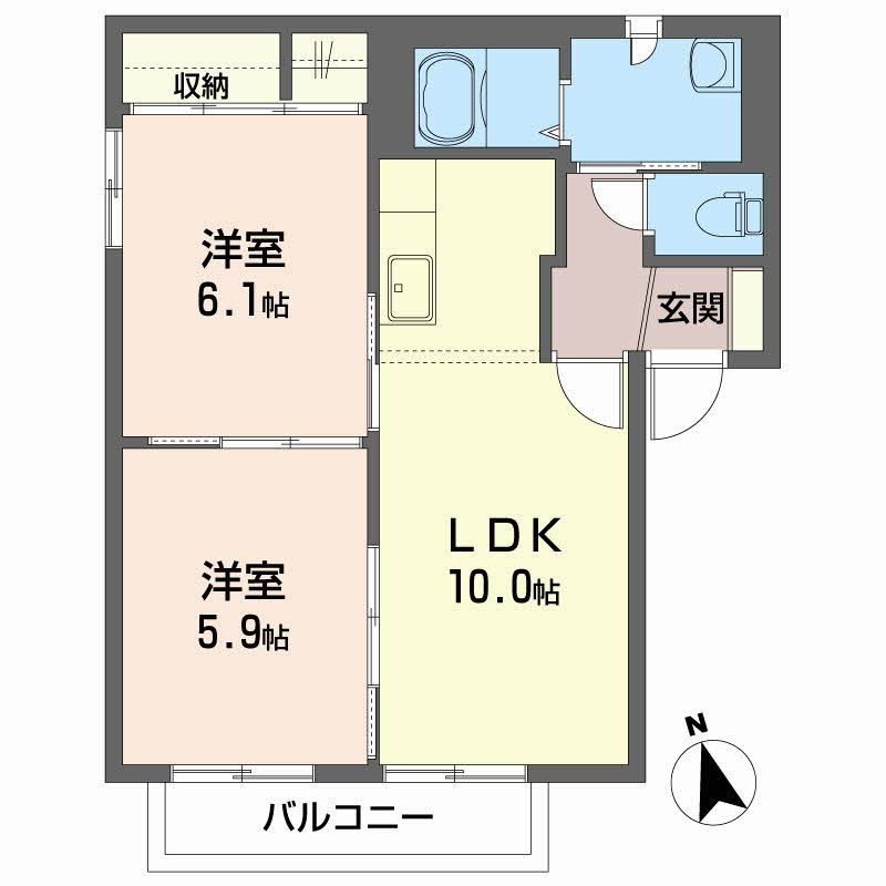 シャーメゾン北天昌寺　Ａ101-2