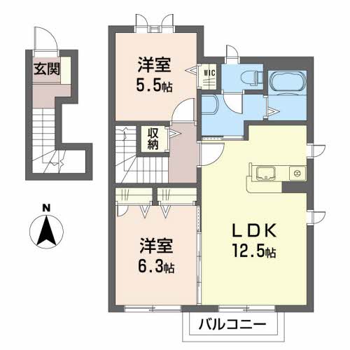 ファミールかんのⅢ 201号-16