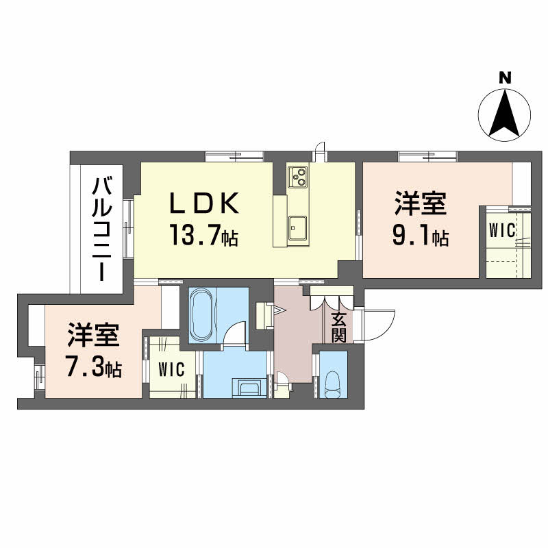 アミコート泉中央 201号-15