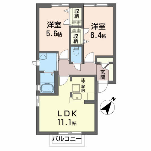 トワ　ヴェールＣ 101号-15