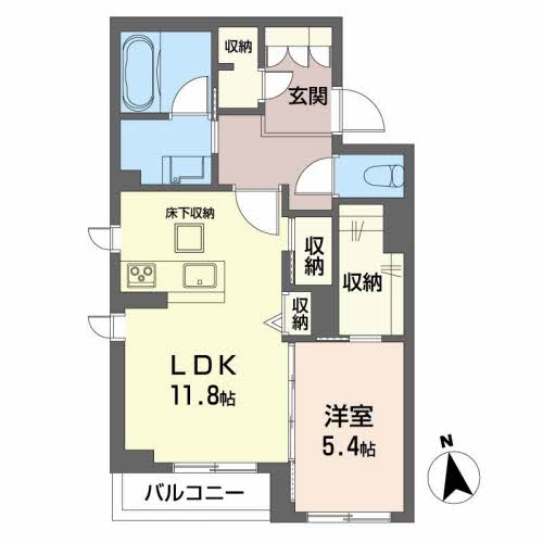 シャーメゾン宮Ⅰ102-2