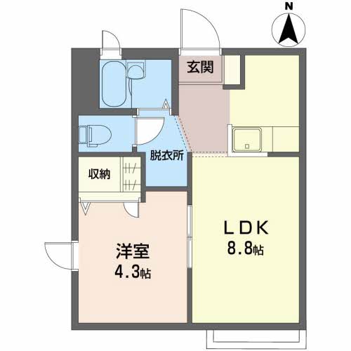 レジデンス七ツ沢　Ａ205-2
