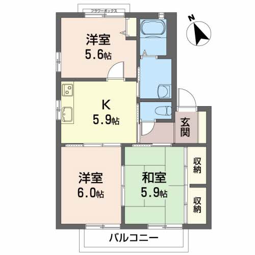 ディアス安積Ｃ202-2