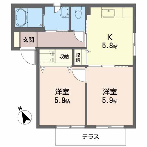 シャンドールＡ 102号-16
