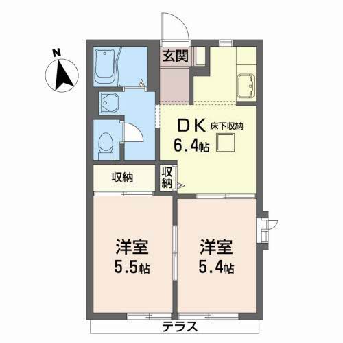 ヴィラージュ折立 101号-16