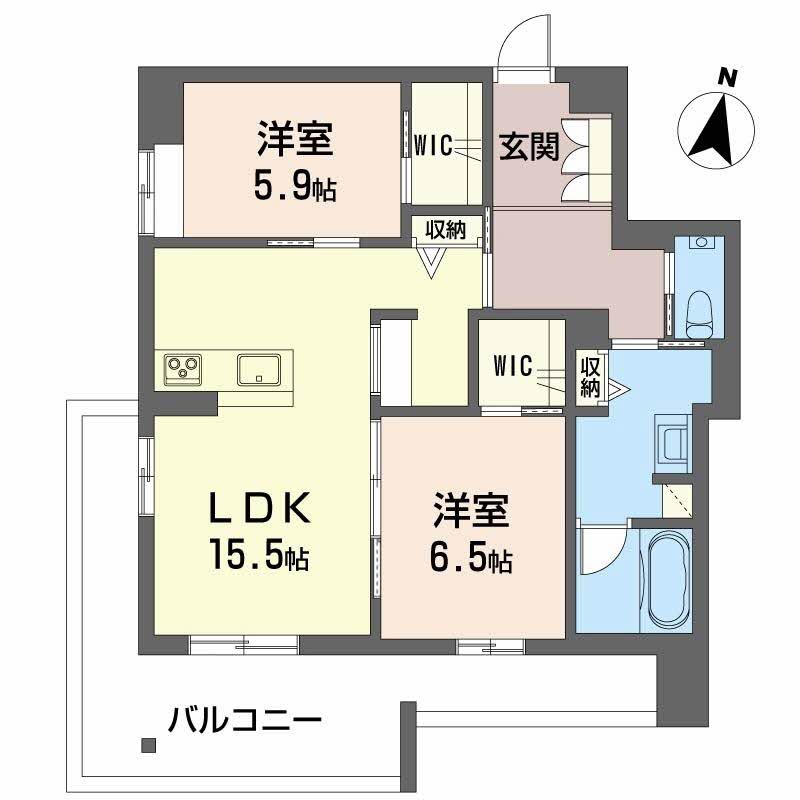 マグノリア上杉 101号-16