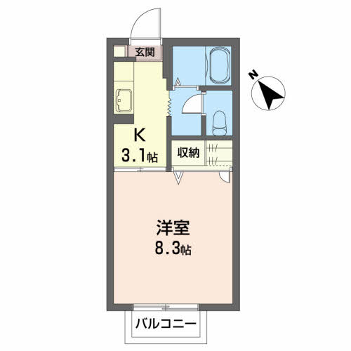 春日シャーメゾン206-2