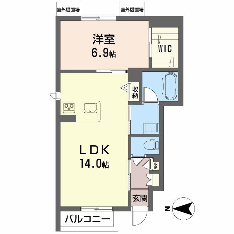 シティプラザ青森　Ｂ棟 B101号-16