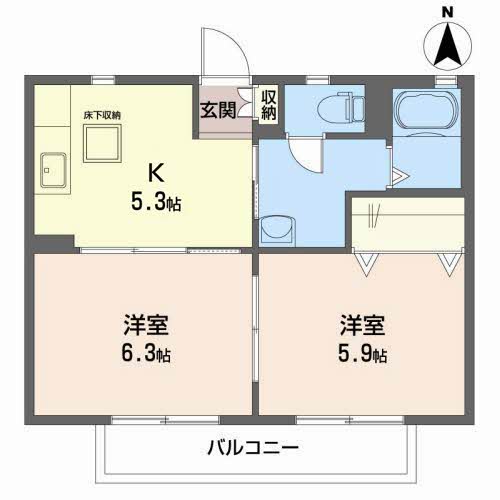 ショコラハウスⅡ 102号-4